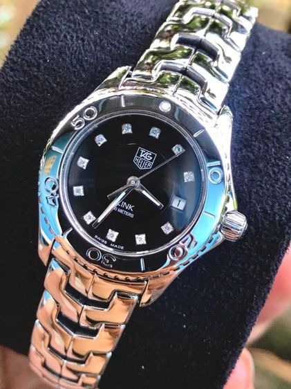 Tag Heuer Link Lady G3 Diamond Black Dial WJ1318🇨🇭🇨🇭 รูปที่ 4