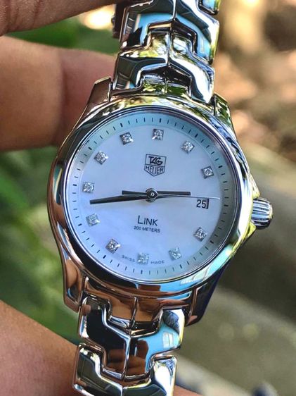 Tag Heuer Link Lady G4 Diamond MOP. White Dial 🇨🇭🇨🇭 รูปที่ 6