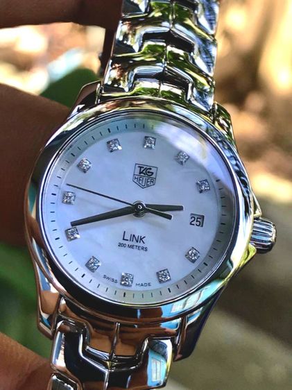 Tag Heuer Link Lady G4 Diamond MOP. White Dial 🇨🇭🇨🇭 รูปที่ 2