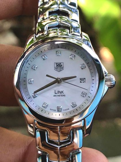 Tag Heuer Link Lady G4 Diamond MOP. White Dial 🇨🇭🇨🇭 รูปที่ 5