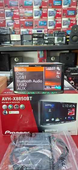 ขายdvd Pioneer7"รุ่นท๊ปAVH-X8850BTมือ2ใช้งานได้ดี Carplay hdmi usb dvd auz bt รูปที่ 15