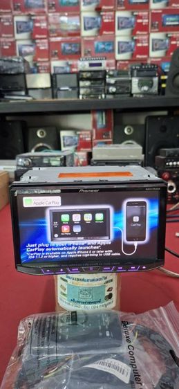 ขายdvd Pioneer7"รุ่นท๊ปAVH-X8850BTมือ2ใช้งานได้ดี Carplay hdmi usb dvd auz bt รูปที่ 4