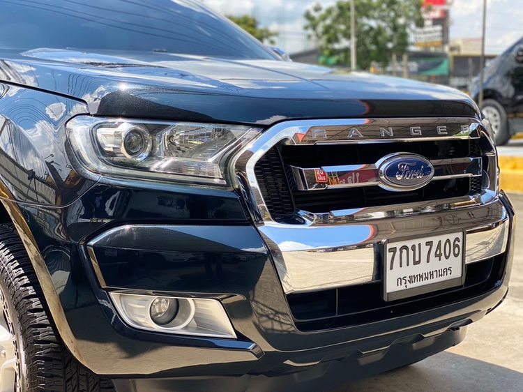 Ford Ranger 2018 2.2 Hi-Rider XLT Pickup ดีเซล ไม่ติดแก๊ส เกียร์อัตโนมัติ ดำ รูปที่ 2