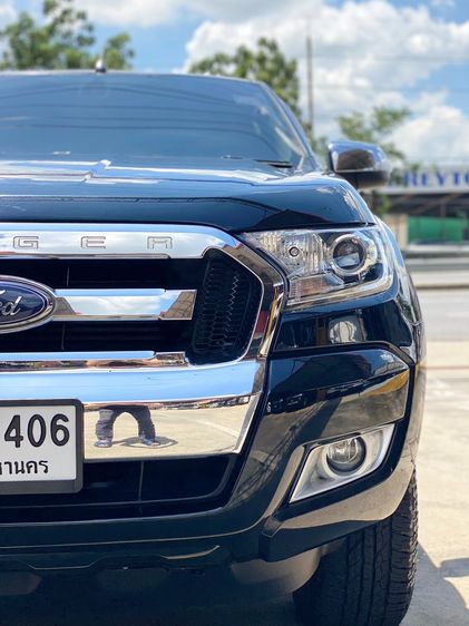 Ford Ranger 2018 2.2 Hi-Rider XLT Pickup ดีเซล ไม่ติดแก๊ส เกียร์อัตโนมัติ ดำ รูปที่ 3