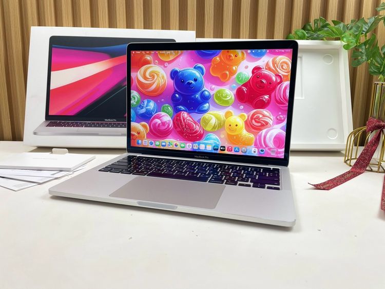 MacBook Pro 13-inch M1 2020 Ram8GB SSD256GB Silver รูปที่ 2