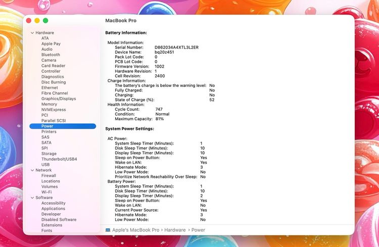 MacBook Pro 13-inch M1 2020 Ram8GB SSD256GB Silver รูปที่ 14