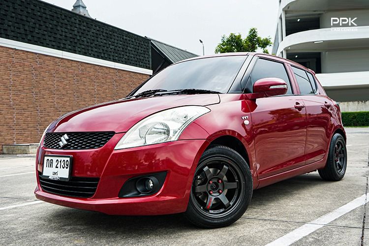 รถ Suzuki Swift 1.2 GL สี แดง