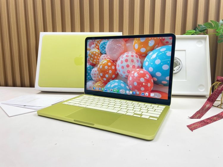 MacBook Neo 13-inch A18 Pro Ram8GB SSD512GB Citrus Apple Care 6 May 2027  รูปที่ 2
