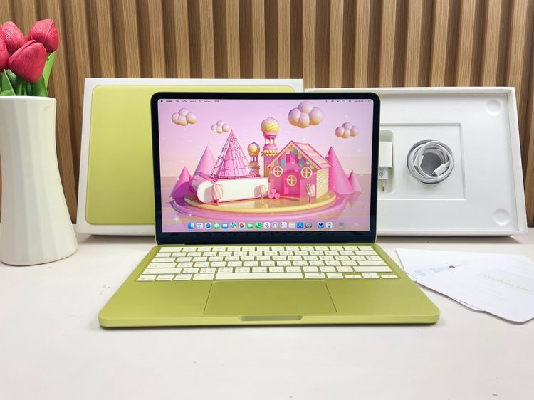 อื่นๆ แมค โอเอส 8 กิกะไบต์ อื่นๆ ใช่ MacBook Neo 13-inch A18 Pro Ram8GB SSD512GB Citrus Apple Care 6 May 2027