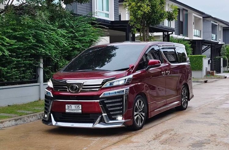 Toyota Vellfire 2020 2.4 Z G Edition Van เบนซิน ไม่ติดแก๊ส เกียร์อัตโนมัติ แดง