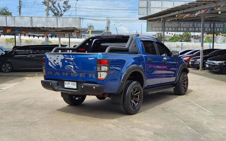 Ford Ranger 2019 2.2 Hi-Rider XLT Pickup ดีเซล ไม่ติดแก๊ส เกียร์อัตโนมัติ น้ำเงิน รูปที่ 4