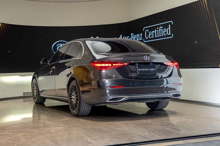 Mercedes-Benz C-Class 2023 C220 Sedan ดีเซล ไม่ติดแก๊ส เกียร์อัตโนมัติ เทา รูปที่ 4