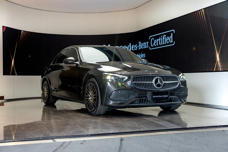 Mercedes-Benz C-Class 2023 C220 Sedan ดีเซล ไม่ติดแก๊ส เกียร์อัตโนมัติ เทา รูปที่ 3