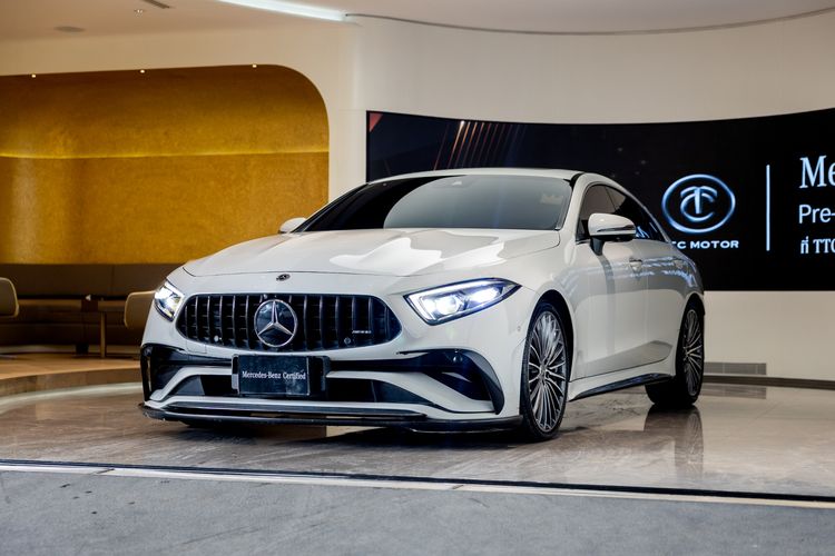 รถ Mercedes-Benz CLS-Class CLS220 D AMG สี ขาว