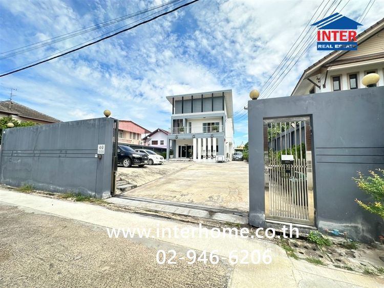 บ้าน + สำนักงาน 2 ชั้น 183 ตร.ว. บ้าน + สำนักงาน ใกล้ The Paseo Park กาญจนาภิเษก ซอยสวนผัก50 แยก2 ถนนกาญจนาภิเษก เขตตลิ่งชัน กรุงเทพมหานคร