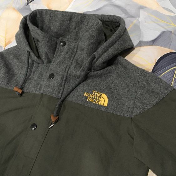 อื่นๆ เสื้อแจ็คเก็ต | เสื้อคลุม S เทา แขนยาว 🔥🔥 ลดราคา! The North Face Mountain Parka สุดเท่ สไตล์ทหาร สีเขียว Olive Green สภาพสวย! 🔥🔥