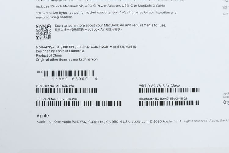 MacBook Air M5 13" 16.512GB  ประกัน 08.2027  รูปที่ 13