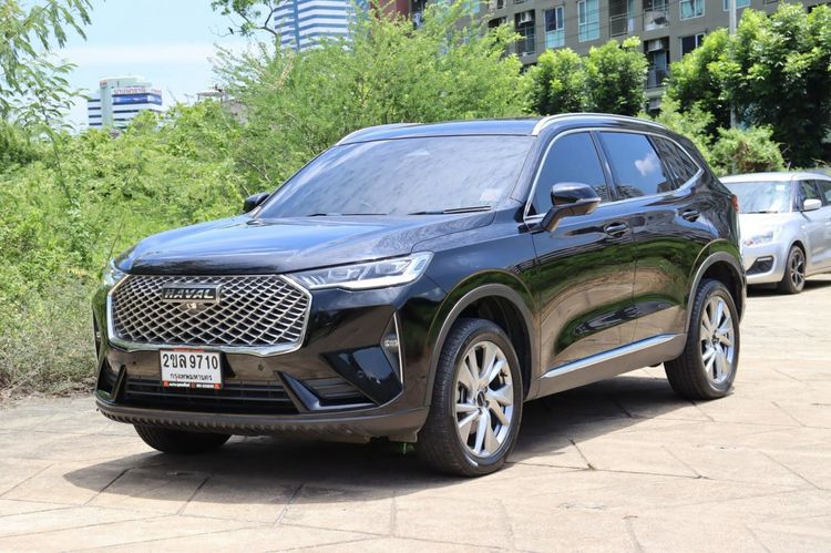 รถ GWM Haval H6 1.5 Hybrid Ultra สี ดำ