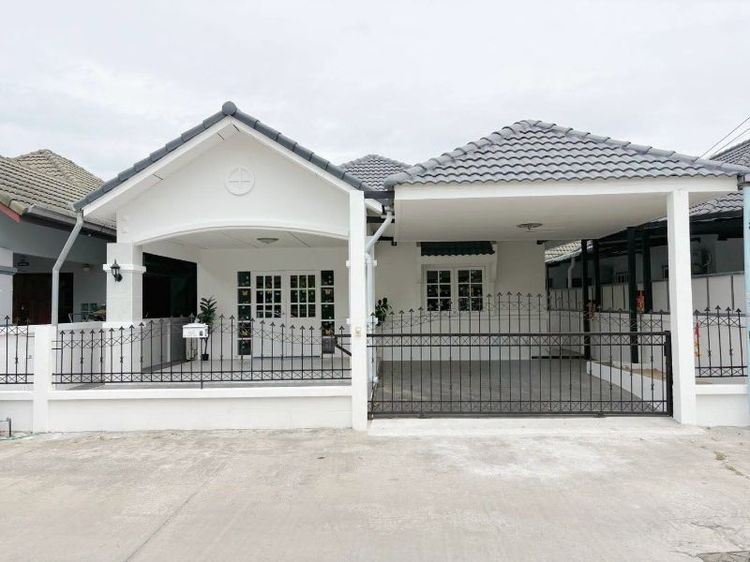 🏠#บ้านเดี่ยว #เครือสหพัฒน์ (รีโนเวทใหม่) 📍#หมู่บ้านประดิษฐ์ไพศาล3  👉ใกล้เครือสหพัฒน์ และแหลมฉบัง ใกล้มอเตอร์เวย์เดินทางสะดวก