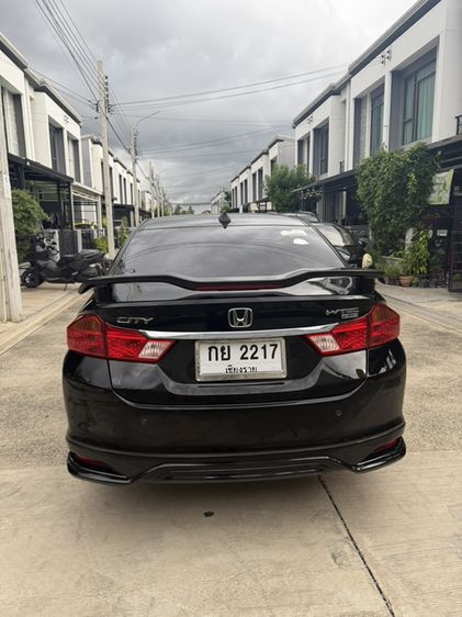 Honda City 2015 1.5 V CNG Sedan เบนซิน NGV เกียร์อัตโนมัติ ดำ รูปที่ 3