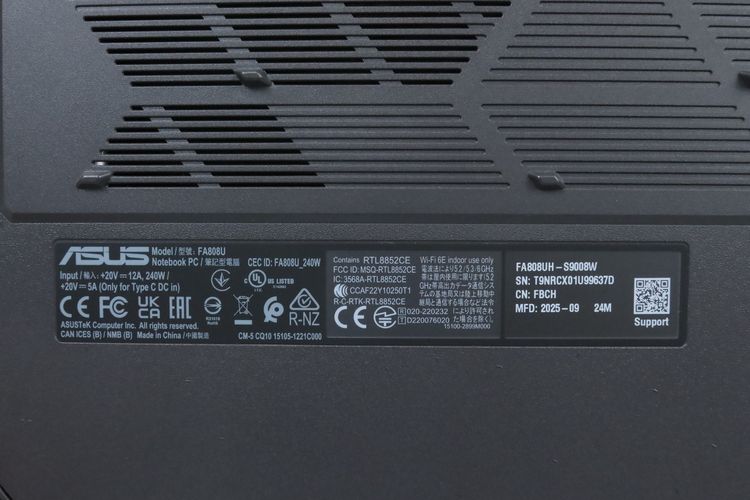 ASUS TUF GAMING A18 Ryzen 7 260.RTX5050 RAM32.512GB  รูปที่ 13