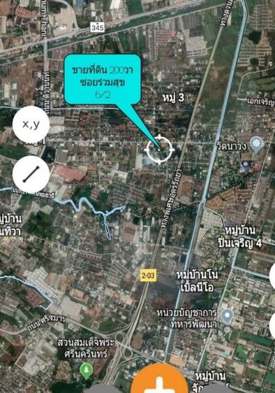 ขายที่ดินโฉนดครุฑแดง 200 ตรว.ถนนติวานนท์ ซอยร่วมสุข 6/2 หรือ 8/1 (เข้าได้ 2 ซอย)  ใกล้ห้างโรบินสัน ศรีสมาน