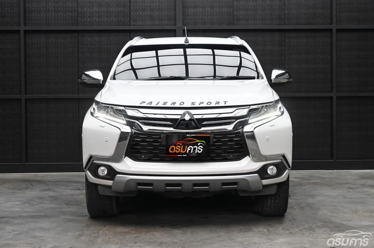 Mitsubishi Pajero Sport 2018 2.4 GT Premium 4WD Utility-car ดีเซล ไม่ติดแก๊ส เกียร์อัตโนมัติ ขาว รูปที่ 2