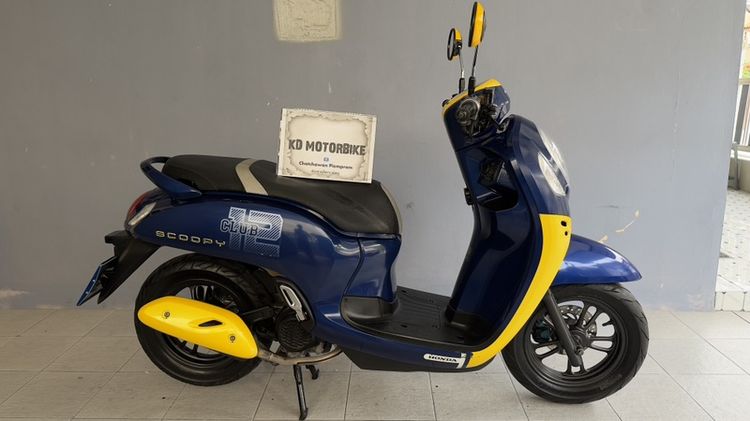 ขาย Honda Scoopy i ปี2021 club12 ตัวท็อป กุญแจรีโมท