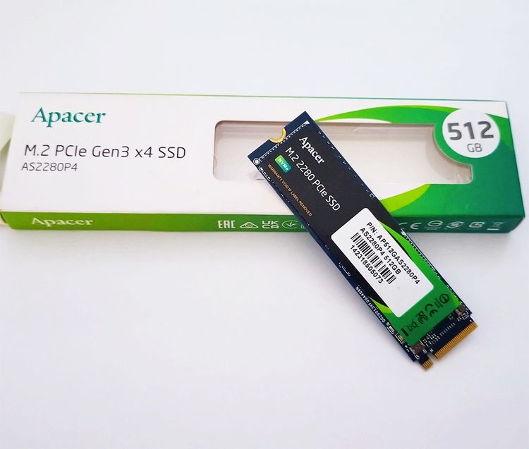 SSD NVMe M.2 512GB ราคา 1080 บาท