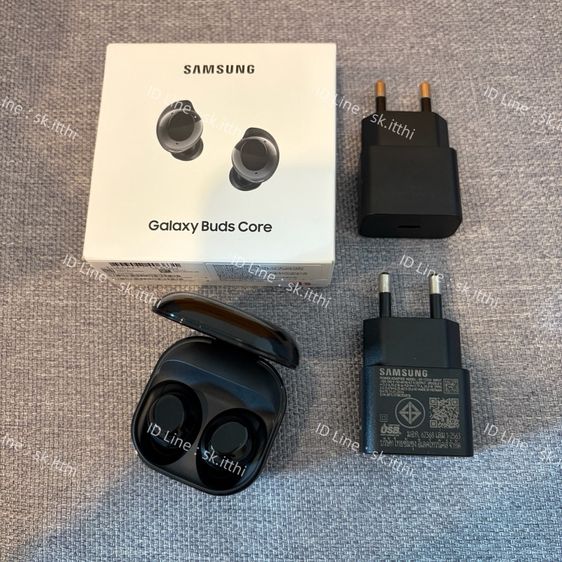 หูฟัง samsung galaxy buds core + หัวชาร์จ samsung แท้25w มี2หัว