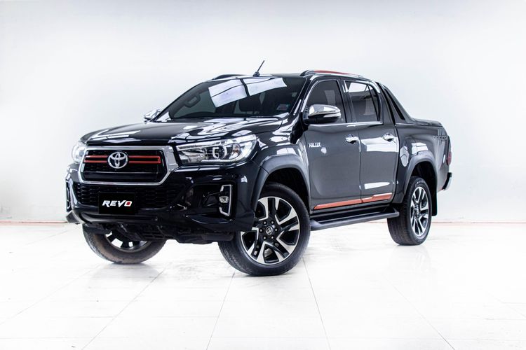 รถ Toyota Hilux Revo 2.4 G Prerunner สี ดำ