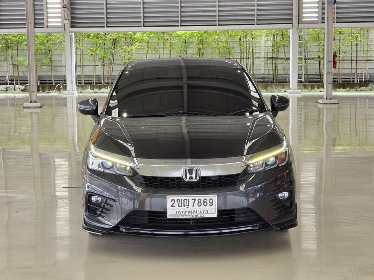 Honda City 2021 1.0 SV Sedan เบนซิน ไม่ติดแก๊ส เกียร์อัตโนมัติ เทา รูปที่ 2