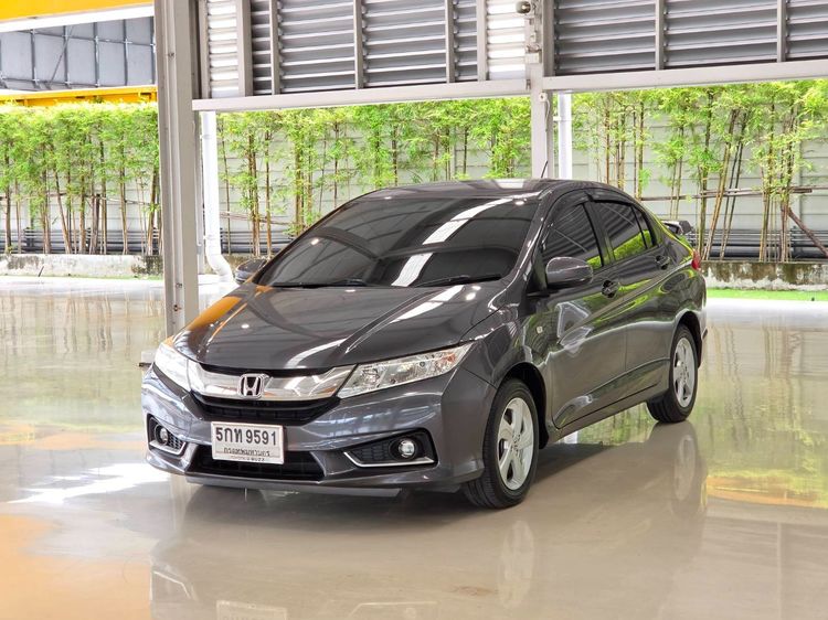 Honda City 2016 1.5 V Sedan เบนซิน ไม่ติดแก๊ส เกียร์อัตโนมัติ เทา รูปที่ 3