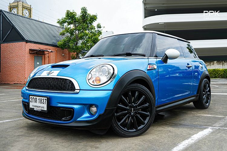 Mini COOPER 2013 รุ่นย่อยอื่นๆ Sedan เบนซิน ไม่ติดแก๊ส เกียร์อัตโนมัติ ฟ้า