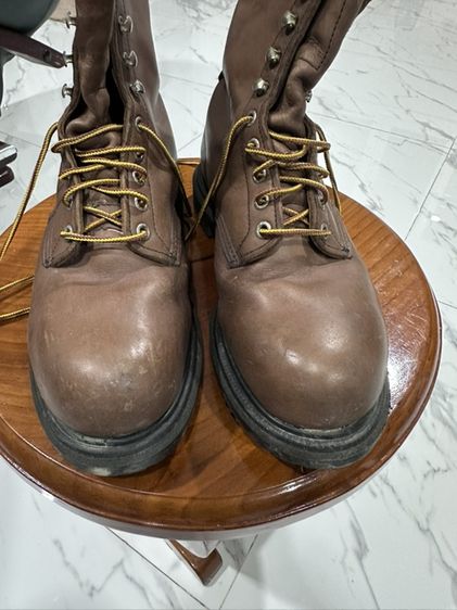 อื่นๆ รองเท้าหนังแบบทางการ หนังแท้ UK 9 | EU 43 1/3 | US 9.5 น้ำตาล รองเท้าred wing หัวเหล็ก