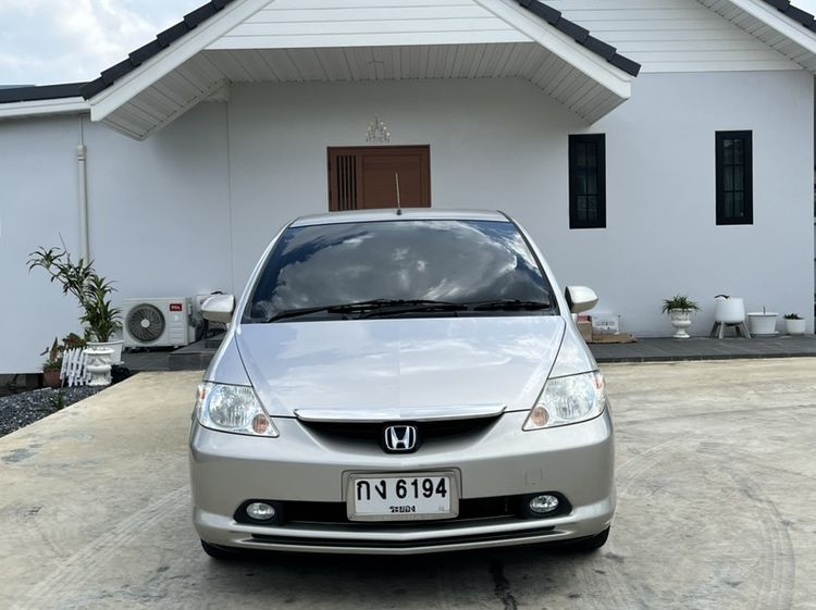 Honda City 2003 1.5 E i-DSi Sedan เบนซิน ไม่ติดแก๊ส เกียร์อัตโนมัติ บรอนซ์เงิน รูปที่ 2