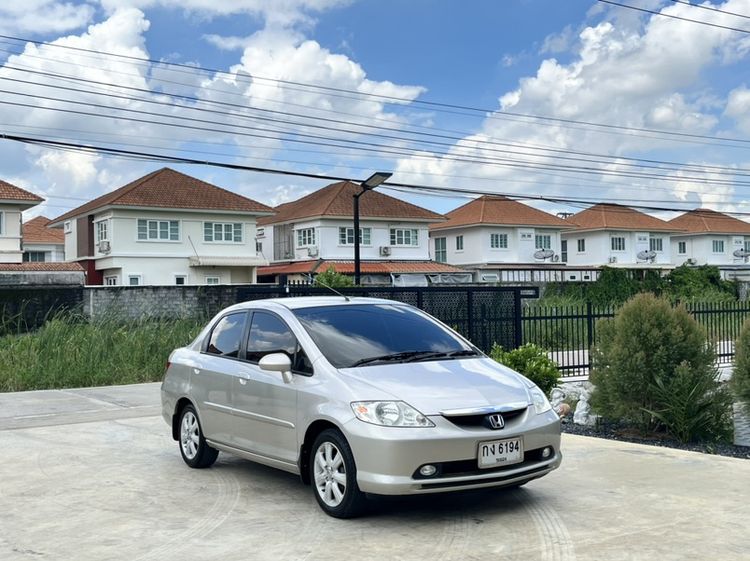 Honda City 2003 1.5 E i-DSi Sedan เบนซิน ไม่ติดแก๊ส เกียร์อัตโนมัติ บรอนซ์เงิน รูปที่ 3