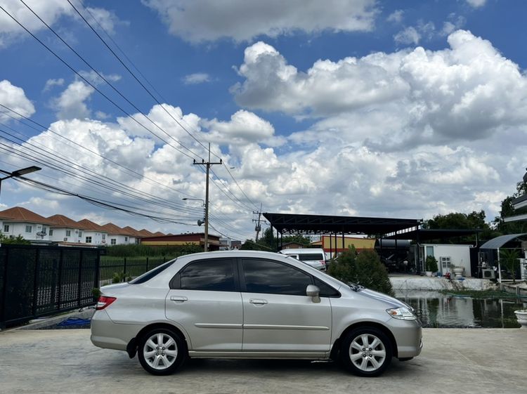 Honda City 2003 1.5 E i-DSi Sedan เบนซิน ไม่ติดแก๊ส เกียร์อัตโนมัติ บรอนซ์เงิน รูปที่ 4
