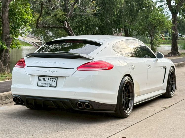 Porsche Panamera 2012 3.0 S Hybrid Sedan ไฮบริด เกียร์อัตโนมัติ ขาว รูปที่ 2
