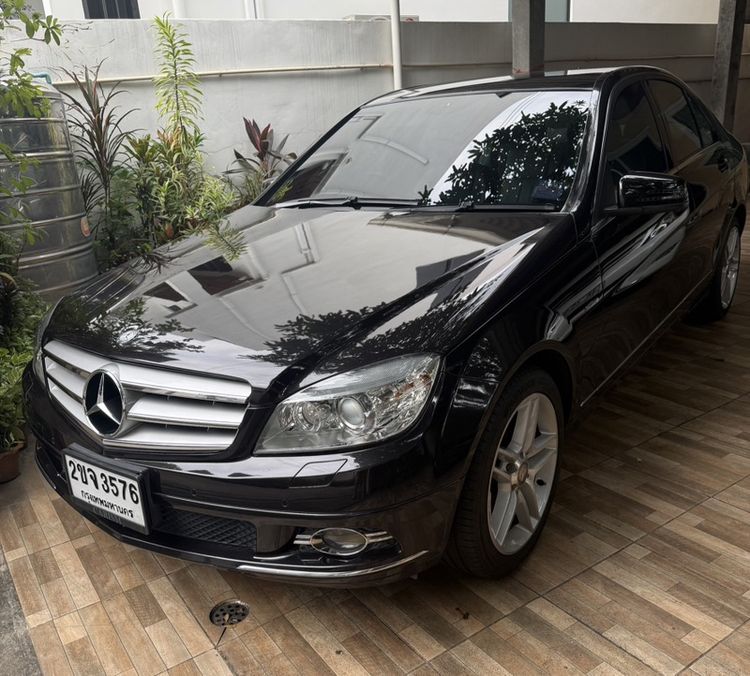 รถ Mercedes-Benz C-Class C200 CGI สี ดำ