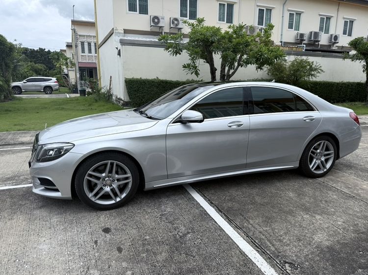 Mercedes-Benz S-Class 2014 S400 Sedan ไฮบริด ไม่ติดแก๊ส เกียร์อัตโนมัติ บรอนซ์เงิน รูปที่ 4