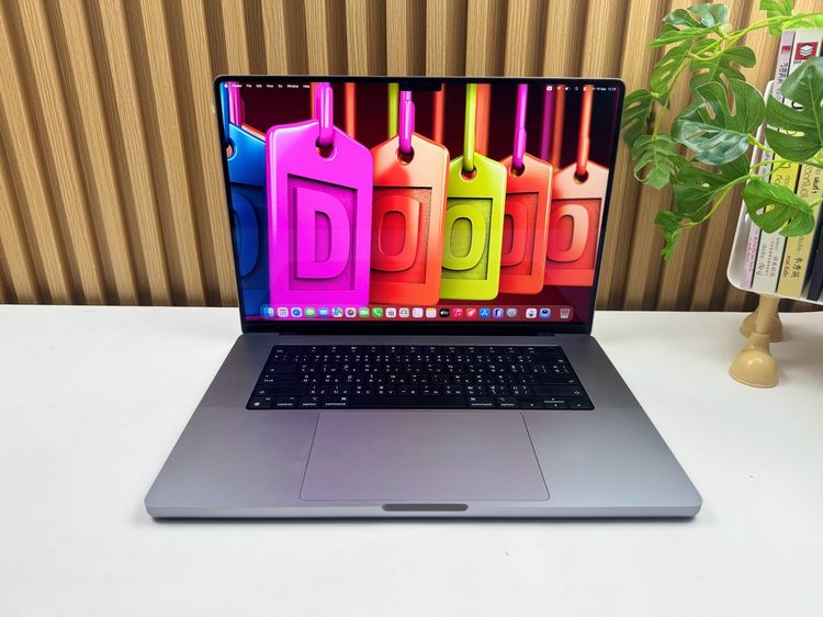 MacBook Pro 16-inch M1Pro Ram16GB SSD512GB SpaceGray