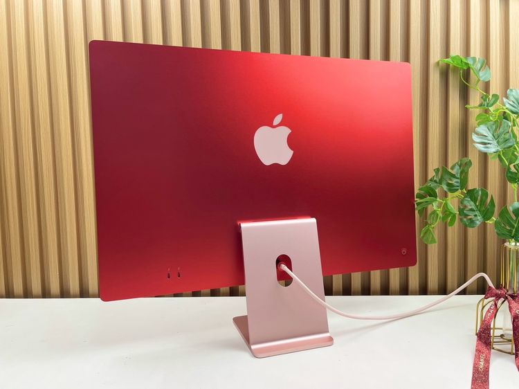 iMac 24-inch M1 2021 Ram8GB SSD256GB Pink CPU-8 Core , GPU-7 Core 2Ports  รูปที่ 7