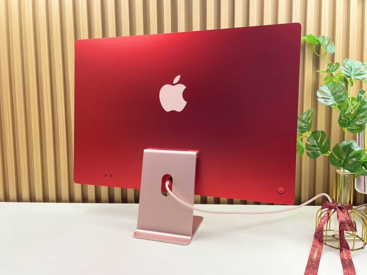 iMac 24-inch M1 2021 Ram8GB SSD256GB Pink CPU-8 Core , GPU-7 Core 2Ports  รูปที่ 6