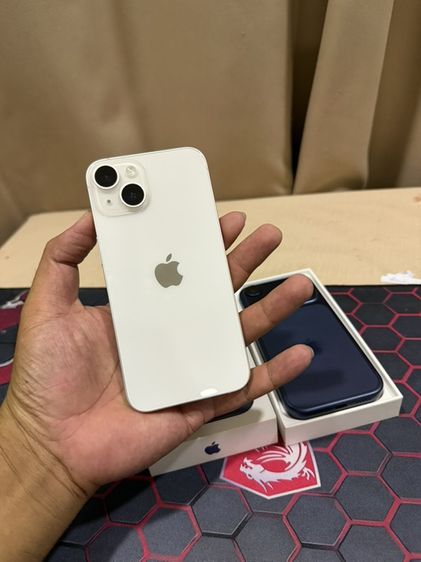 iPhone 14 128GB White เครื่องศูนย์แท้ จอแท้ลื่น กล้องสวย ใช้งานปกติครับ สอบถามได้คัฟ