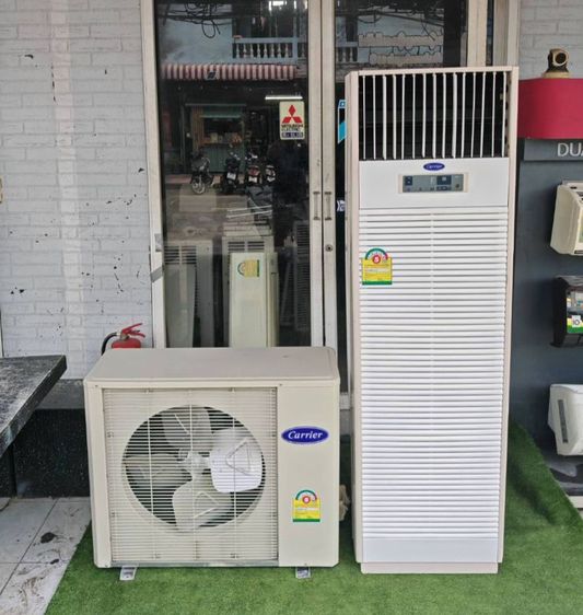 Carrier แอร์เคลื่อนที่ ขายแอร์มือ2 แบบตู้ตั้ง 36,000 BTU ราคาถูก สภาพดี พร้อมใช้งาน ประหยัดไฟ กทม.ครับ