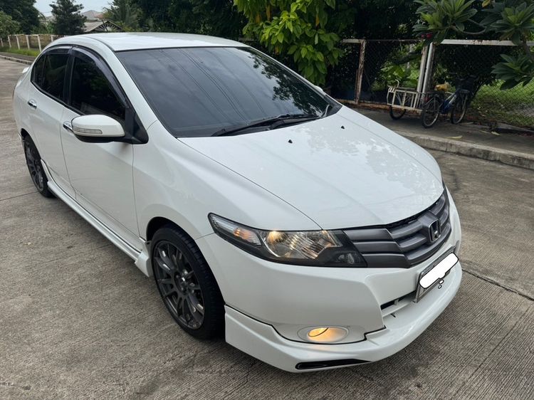 Honda City 2011 1.5 Sv i-VTEC Sedan เบนซิน เกียร์อัตโนมัติ ขาว รูปที่ 3