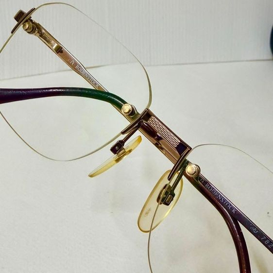 อื่นๆ แว่นสายตา Rodent stock Rimless แท้ ใหม่กริบเทียบมือหนึ่ง กรอบแว่นตา แบรนด์วินเทจ