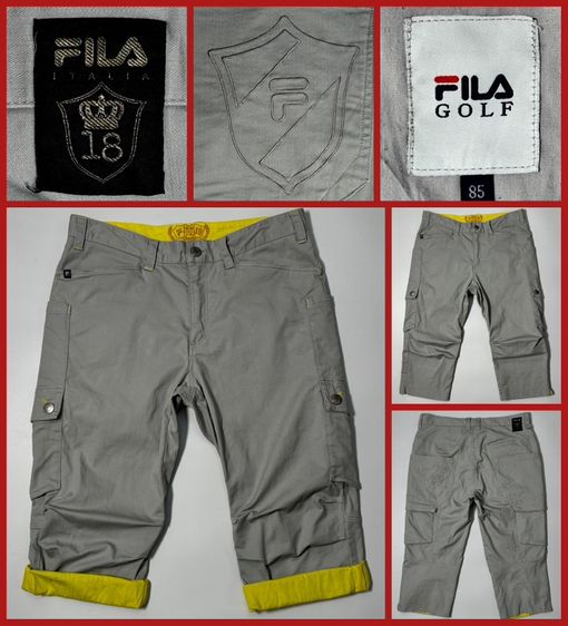 ⚠️แบบสวย‼️กางเกงขาสั้น FILA ของแท้ สไตล์สปอร์ต OUTDOOR รุ่น GOLF