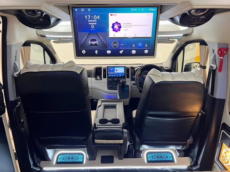 Toyota Commuter 2024 2.8 Van ดีเซล ไม่ติดแก๊ส เกียร์อัตโนมัติ ขาว รูปที่ 3